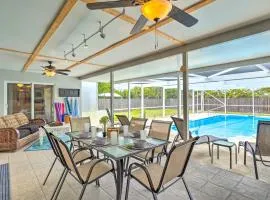 Tropical Landing Stuart Home with Pool and Grill!