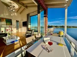 Apt "Sunset Lounge" in Waase - Ummanz - Meerblick, Kamin, Sauna