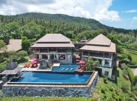 Samui Ridgeway Villa - Private Retreat with Panoramic Sea Views，位于苏梅岛的低价酒店