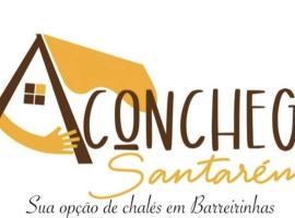 Pousada Aconchego Santarém，位于巴雷里尼亚斯的带停车场的酒店