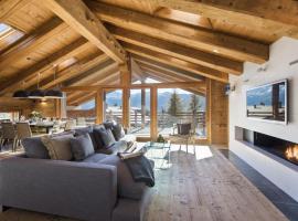 Luxurious Penthouse with Spa - Chalet Valentine B411，位于巴涅的酒店