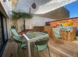 Charentaise 6-8 personnes avec piscine