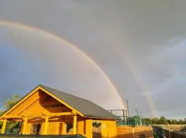 Agroturystyka dom z bali całoroczny