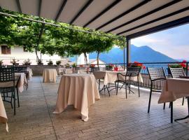 Ristorante Bellavista con Locanda，位于Veleso的酒店