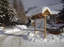 Hôtel Valentin pied des pistes，位于莱德萨阿尔卑斯的酒店