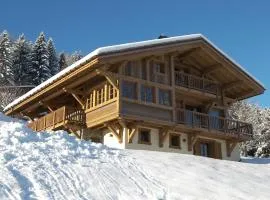 Chalet pour 8 avec cheminée, proche des pistes, WiFi, garage, non fumeur - FR-1-304-110