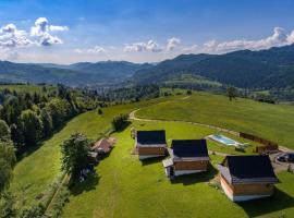 Chatki Niwkii u Zbója Studio z antresolą，位于克罗奇琴科的酒店