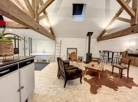 Magnifique et confortable loft，位于Marlieux的公寓