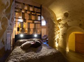 Grotta Barisano，位于马泰拉圣阿戈斯蒂诺修道院附近的酒店