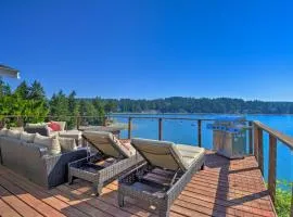 Waterfront Gig Harbor Home with Furnished Deck