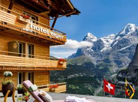 Eiger Mürren Swiss Quality Hotel，位于米伦的酒店