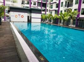 D'sarang Cinta Homestay Swimming Pool Melaka，位于艾尔克如的酒店