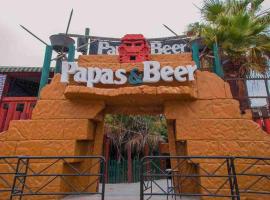 Baja Beach Fest Bungalow Rosarito Beach，位于罗萨里托的酒店