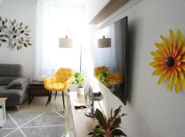Mein Apartment Flowers mit Klima, bis 10 Personen，位于法兰肯塔尔弗兰肯塔尔会议中心附近的酒店
