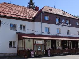 Hotel Malamut，位于Nové Hamry的酒店
