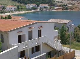 Apartments by the sea Metajna, Pag - 4150，位于梅塔伊纳的酒店