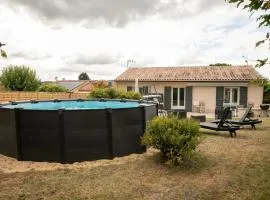 Plain pied climatisé piscine idéalement situé