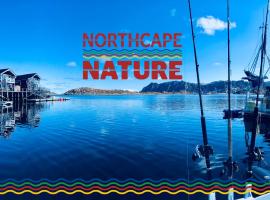 Northcape Nature Rorbuer - 4 - Balcony North，位于Gjesvær的度假屋