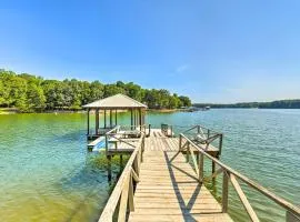 Quaint Lake Norman Home w/ Boat Dock + Grill!