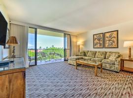 Cute Beachfront Condo with Lanai and Resort Pools，位于卡哈纳的酒店