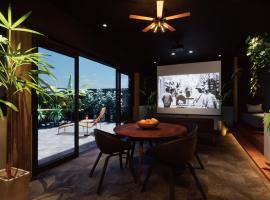 LAVA SAUNA &VILLA，位于八丈町的酒店