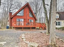 Golf, Ski and Fish Cabin with Deck in Tobyhanna!
