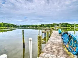Relaxing Riverfront Cottage with Boat Dock!