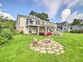 Waterfront Michigan Center Home w/ Boat Dock!