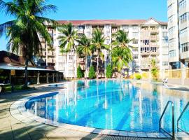 D'Mentari Ocean View Resort Studio，位于Kampong Tanah Merah的酒店