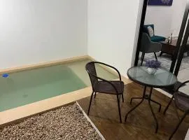 New & beautiful apartment GF with private pool