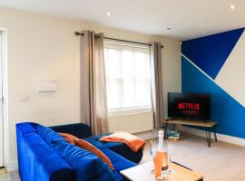 A superb large 1 bedroom apartment in Ramsbottom，位于拉姆斯博滕的酒店