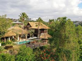 Jimbaran Beach Villas by Nakula，位于金巴兰Samasta Lifestyle Village附近的酒店