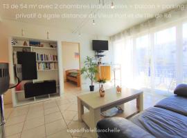 6 appartements et 4 adresses à mi-chemin entre le Vieux Port et l île de Ré，位于拉罗谢尔的酒店