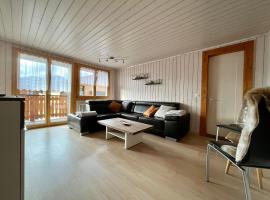 Chalet Diana - Spacious flat - Village core - South facing - Ski-in/Ski-out，位于贝特默阿尔卑的木屋