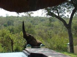 Muweti Bush Lodge，位于Grietjie Nature Reserve聪加露天博物馆附近的酒店