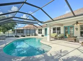 Spacious Cape Coral Retreat with Lanai and Pool!