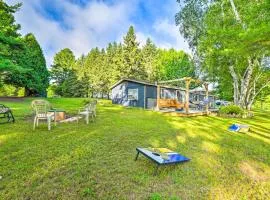 Riverfront Home w/ Dock ~ 6 Mi to Cheboygan!