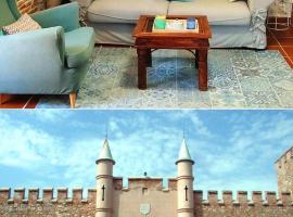 MASÍA de SAN JUAN CASA NÚMERO 1 en Castillo con piscina y Aire Acondicionado，位于塞戈尔韦的酒店
