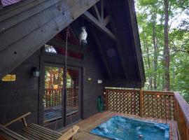 Wild Columbine - Gatlinburg Area Hottub Romantic Cabin，位于赛维尔维尔的酒店