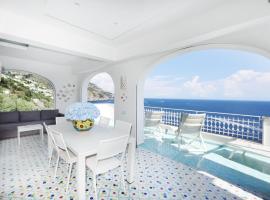 Villa sul mare - Praiano (Amalfi Coast)，位于普莱伊亚诺的度假屋
