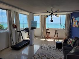 Apartamentos em Ponta Negra (Natal-RN) com vista para o mar，位于纳塔尔的酒店