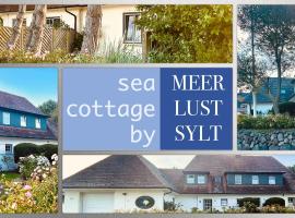 Meer-Lust-Sylt sea cottage，位于韦斯特兰的乡村别墅