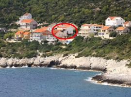 Seaside apartments with a swimming pool Zavalatica, Korcula - 9151，位于扎瓦拉提卡的酒店