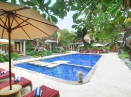 巴厘岛拉玛花园酒店，位于勒吉安的带泳池的酒店