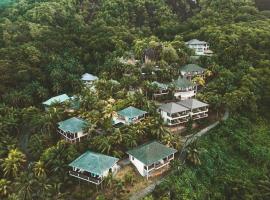 瓦莫尔温泉度假酒店，位于马埃岛贝拉扎尔区的度假村