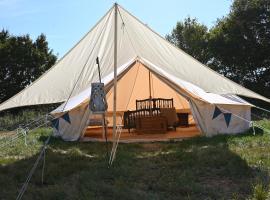 Chateau Morinerie Glamping，位于Villiers的家庭/亲子酒店