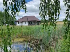 Uroczy dom na Mazurach Jezioro Dybowskie