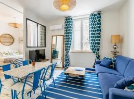 Studio Bleu 29M2, 120m Vieux-Port , Clim ,Wifi, Accès avec code