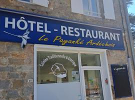 LE PAYANKE ARDECHOIS，位于Saint-Martin-de-Valamas的酒店