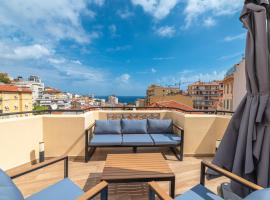 SUPERBE PENTHOUSE PROCHE MONACO GRANDE TERRASSE，位于博索莱伊的低价酒店